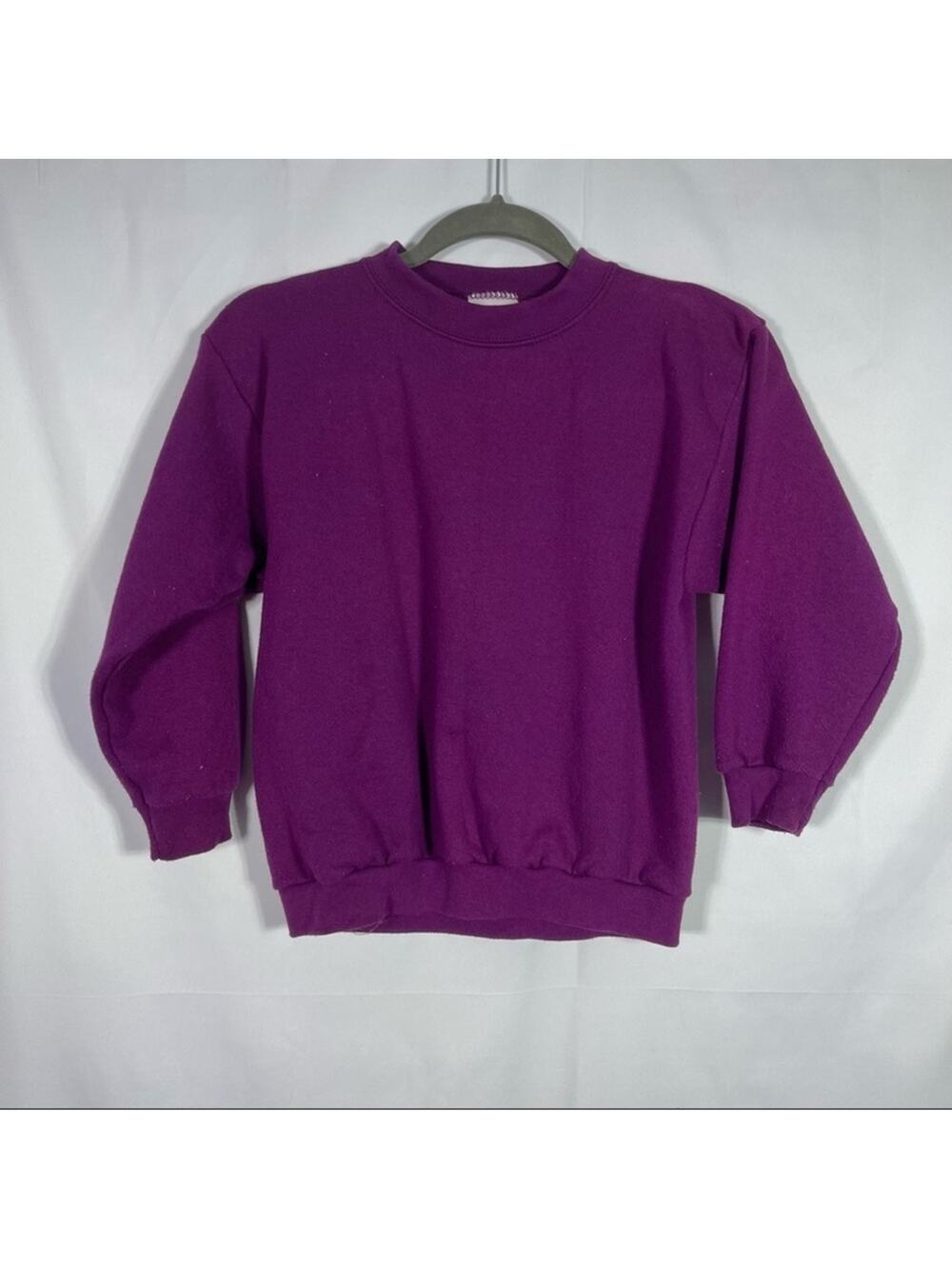 Tultex Maximum Sweats, Sweatshirt, Size L (14/16) Purple.